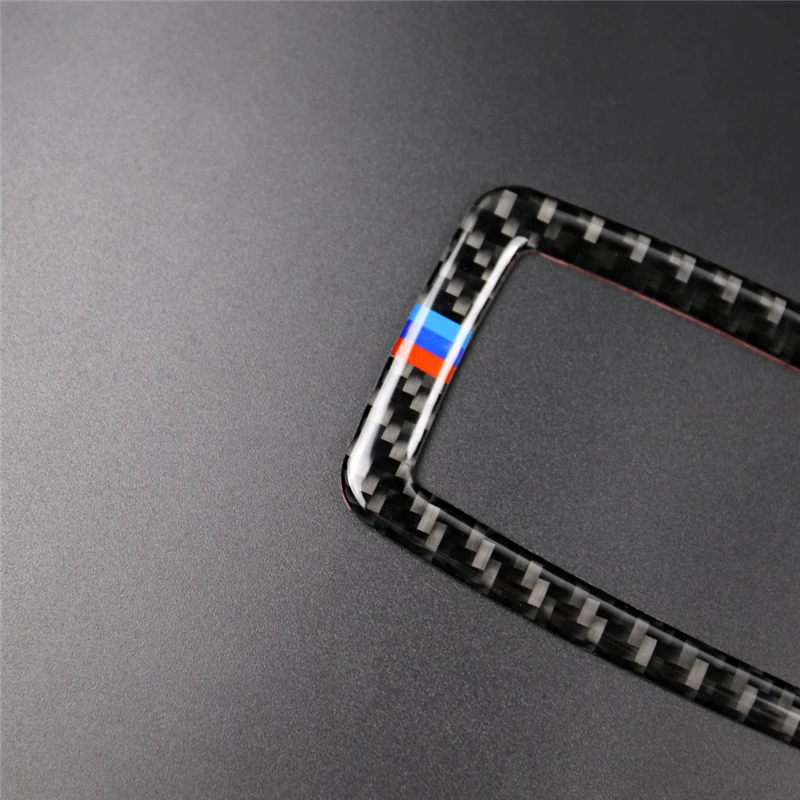 Carbon Fiber Sticker Door Bowl Window Lifter Switch Frame for BMW 1 2 3 Series 3GT F30 F34 F20 F21 2013- Interior Styling