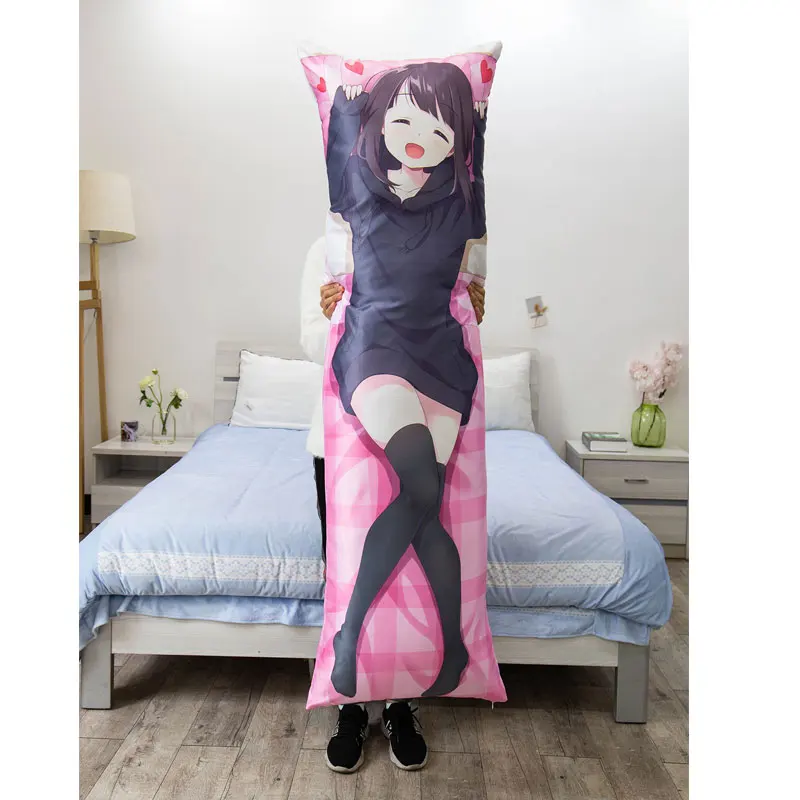  Anime Menhera Chan Manga Otaku Memeluk Tubuh Sarung Bantal  Dekoratif Sarung Bantal Dakimakura Sarung Bantal Hadiah 60 x 20  inches(150cm x 50cm) : Home & Kitchen