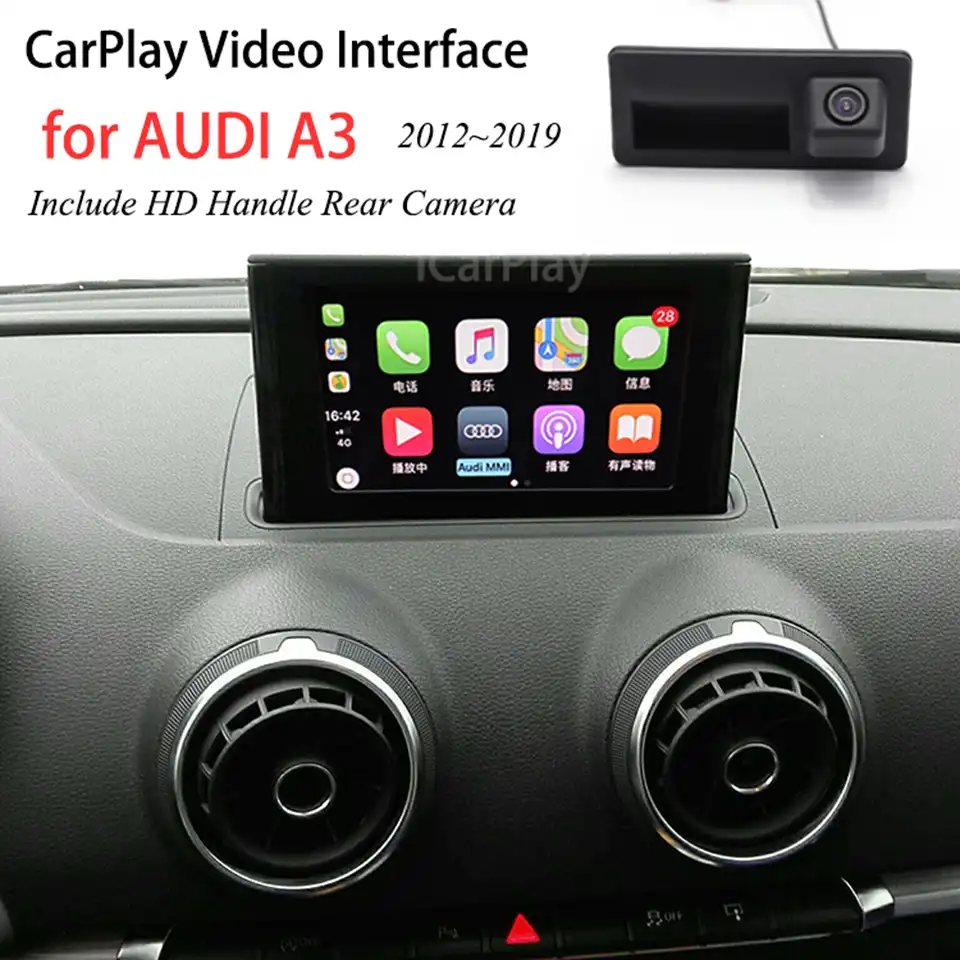 Incluye Apple Carplay Inalambrico Con Camara De Vista Trasera De Coche Para Audi A3 8v Sedan Navegacion Mmi Plus Unidad Principal Mib Reproductor Multimedia Para Coche Aliexpress