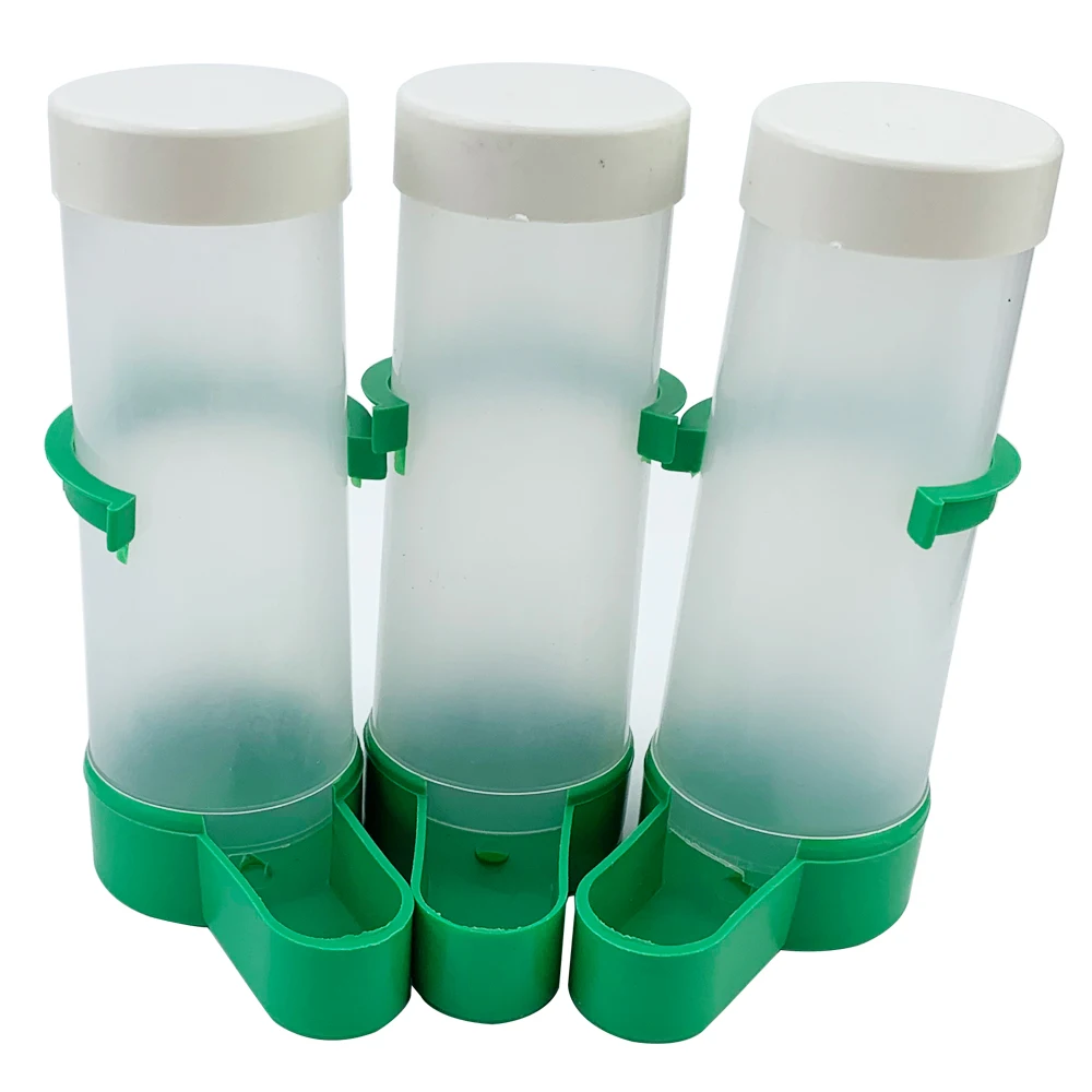 Bird Feeder Parrot Feeder Bird Water Drinker Pet Water Feeder Bird Supplies 1pcs Bird Water Drinker Feeder Automatic Drinking Fountain Pet Parrot Cage Bottle Drinking Cup Bowls Dispenser