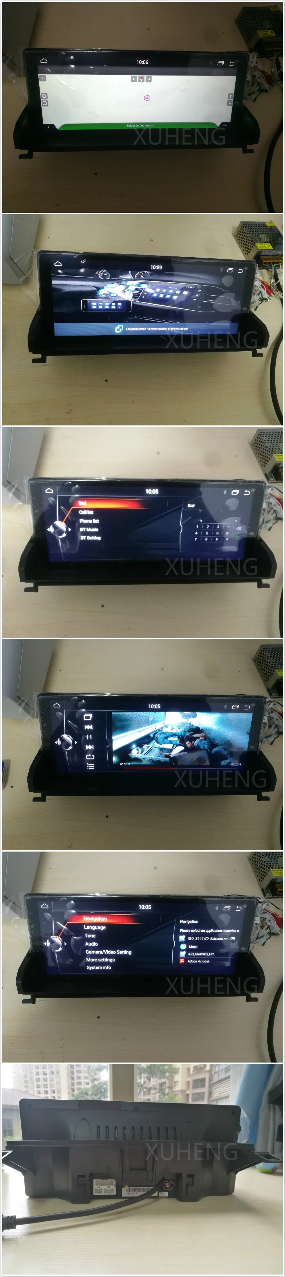 Perfect 4G ram 10.25" Android 9.0 Car Monitor for BMW Z4 E89 2009 --2015  Stereo Radio Vedio Audio GPS Navi Media Headunit Stereo Pc 4