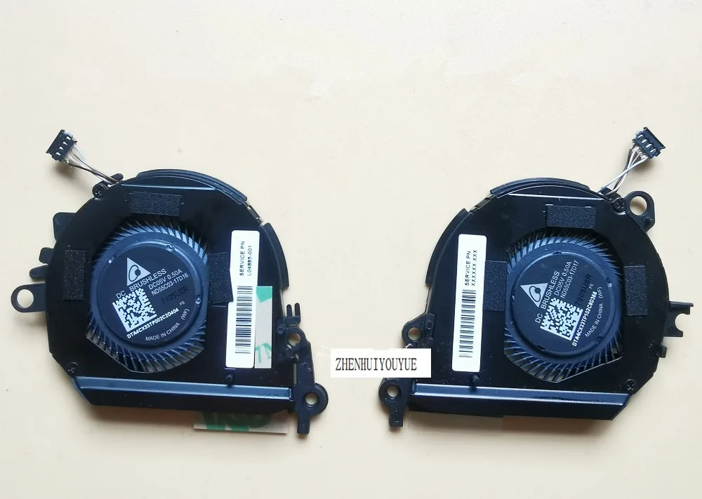 Для hp 1" Spectre X360 13t-ae000 13-AE fan L+ R