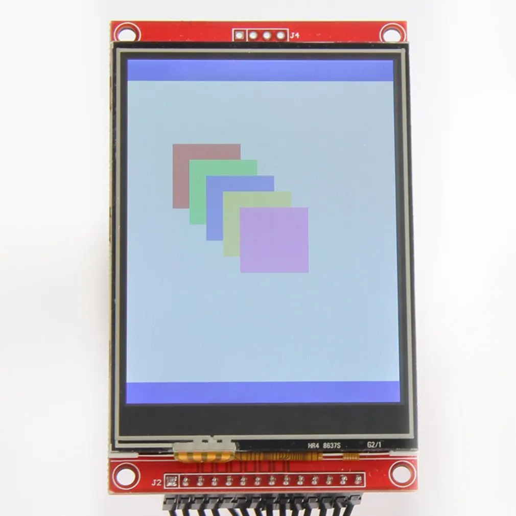 3,2 дюймов 320*240 последовательный SPI TFT lcd модуль дисплей экран оптическая Сенсорная панель Драйвер IC ILI9341 для MCU