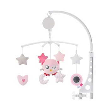 

Baby Crib Mobiles Rattles Bed Bell Cartoon Music Educational Toys Carousel for Cots Infant Comfort Toys 0-18 Months for Newborns