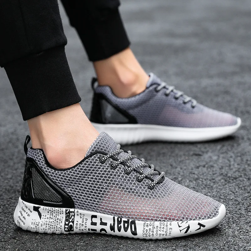 

Shoe Men's Summer Athletic Shoes Hollow out Mesh Breathable Shoe Men's Trendy Shoes Korean-style Versatile Fashion Casual Runnin