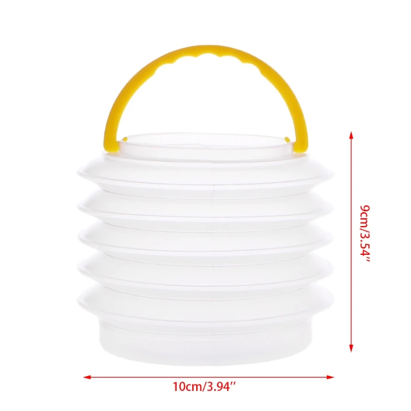 

Portable Foldable Painting Brushes Holder Cleaning Case Washing Pen Bucket