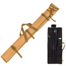 1,25 м складная сумка для удочки, сумка для хранения удочки, переносная сумка через плечо с 13 карманами