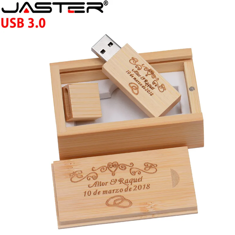 Usb флеш накопитель JASTER в деревянной коробке 5 цветов usb 3 0 4/8/16/32 ГБ|USB