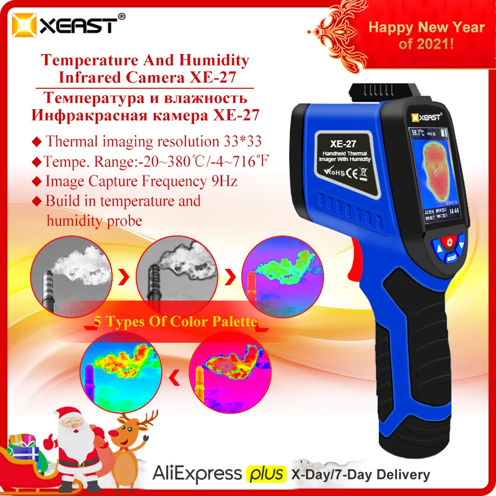 US $148.74 2021 XEAST Hot Sales of Thermal thermique infrarouge thermal imaging camera Infrared Image XE26DXE26XE27XE28XE31
