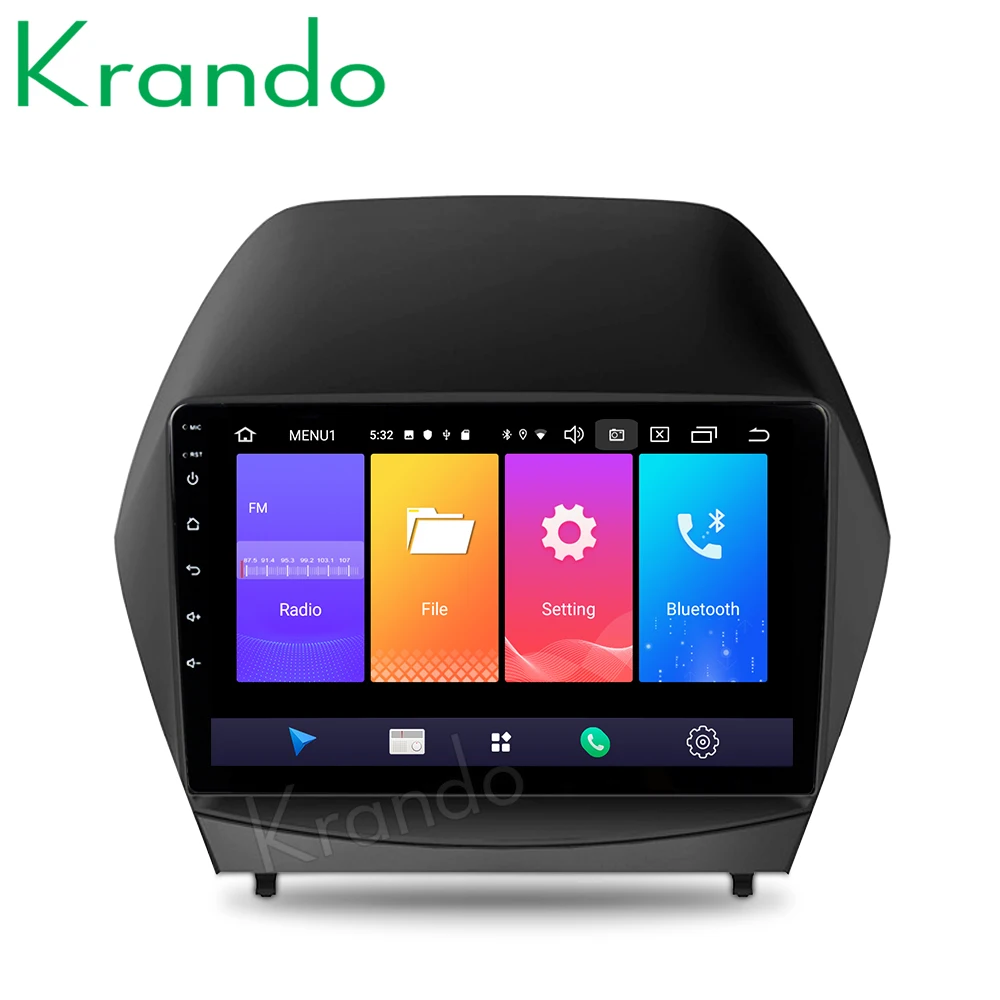 Автомобильная Мультимедийная система Krando на Android 9 0 с большим IPS экраном дюймов