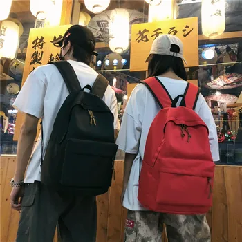 

Weysfor Fashion Backpack Canvas Women Backpack Anti-theft Shoulder Bag New School Bag For Teenager Girls School Backapck Female