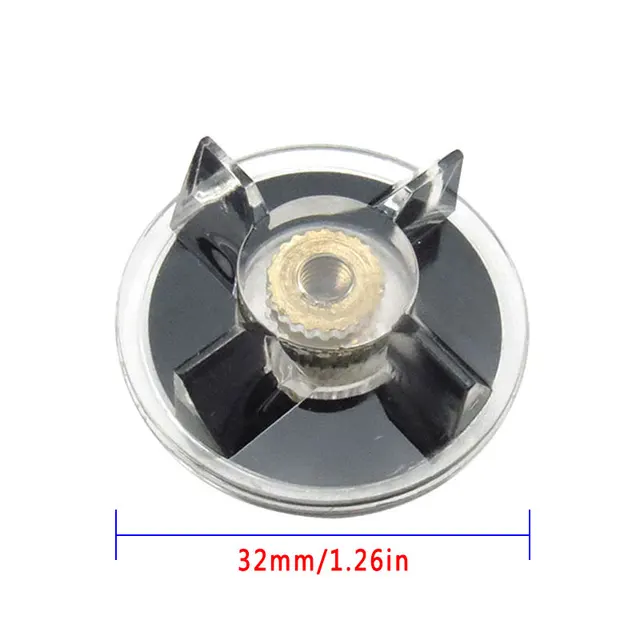 Blendin Replacement 4 Motor Base Gears, 4 Blade Gears Clutch Parts  Accessories, Compatible with 250W Magic Bullet Blender MB-1001, MB-1001B,  MBR-1101