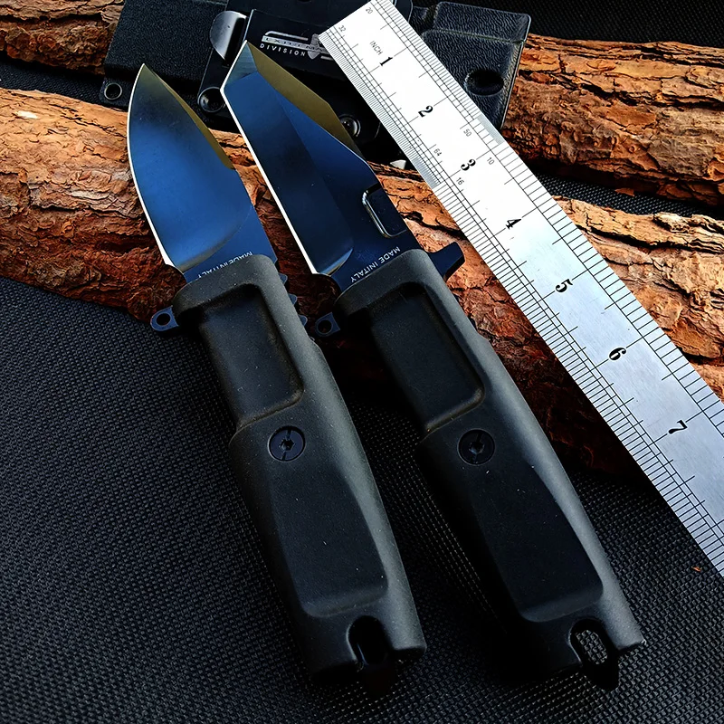 EDC Высококачественный нож с фиксированным лезвием, не складной нож, ручка TPR, охотничий инструмент, экстремальный Походный нож уличный инструмент для выживания