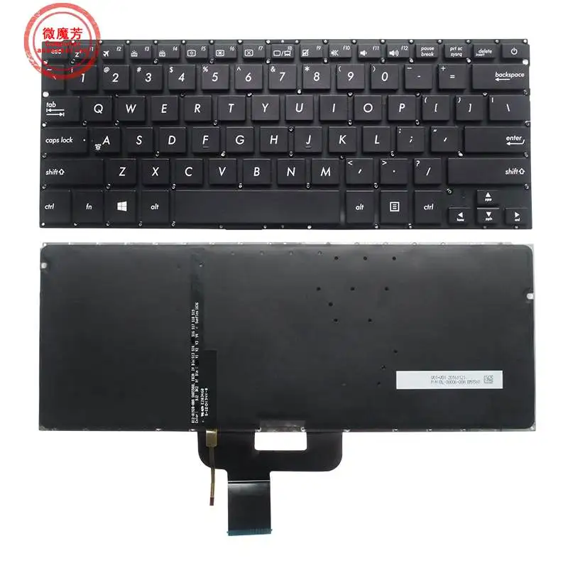 

Новая клавиатура для ноутбука ASUS U310 U310U RX410U UX310 UX410 RX310 UX4000 U4000 U4000U U4000UQ с подсветкой