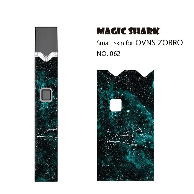 Волшебная Акула Dreamy Созвездие звездное небо ПВХ стерео Наклейка для Zorro чехол пленка для OVNS Zorro 055-065 - Цвет: 062