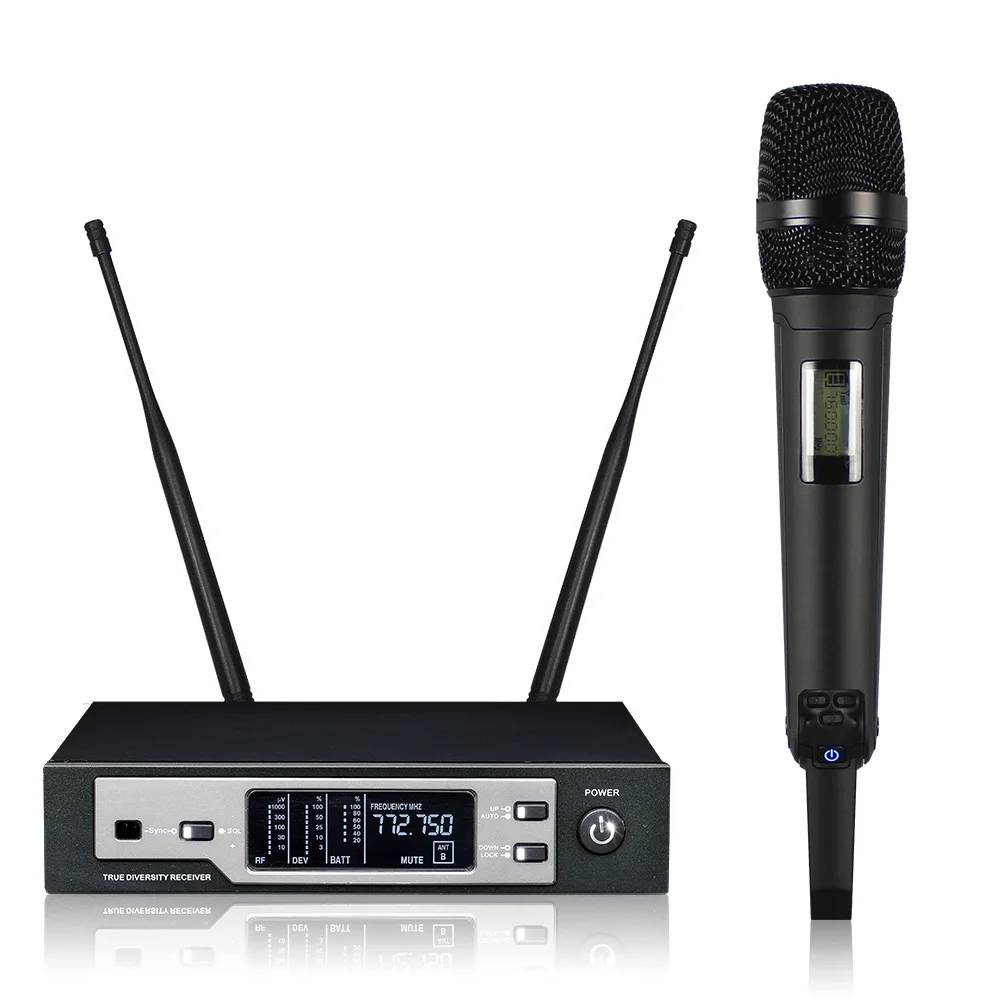 Leicozic SKM9100 беспроводной микрофон сценический 615 655/790 820 МГц Ручной