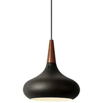 

LED Hang lamp Vintage Loft Pendant Lights/Pendant Lamps Aluminum Suspension Luminaire Wood Hanging Lightings Kitchen Lustre Lamp