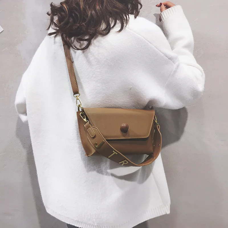 

High Grade Sense France Non-mainstream Bag WOMEN'S Bag New Style 2019 Fashion Armpit Bag Broadband Shoulder Bag Women's Versatil