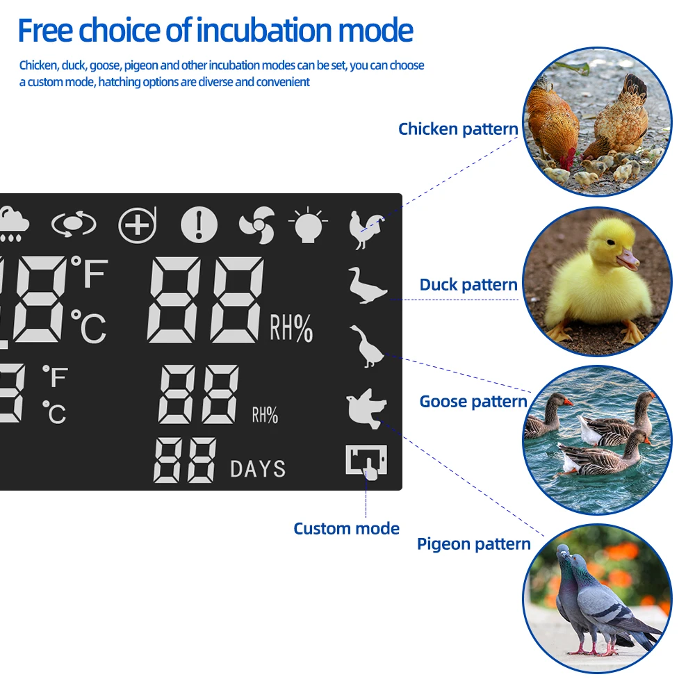 XM-18SW Egg Incubator Controller Thermostat Hygrostat Control Temperature and Humidity Controller App system egg incubator