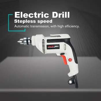 

500W High Power Multifunction Torque Electric Drill Handheld Double Reduction Screwdriver Hand Drill For Perforator