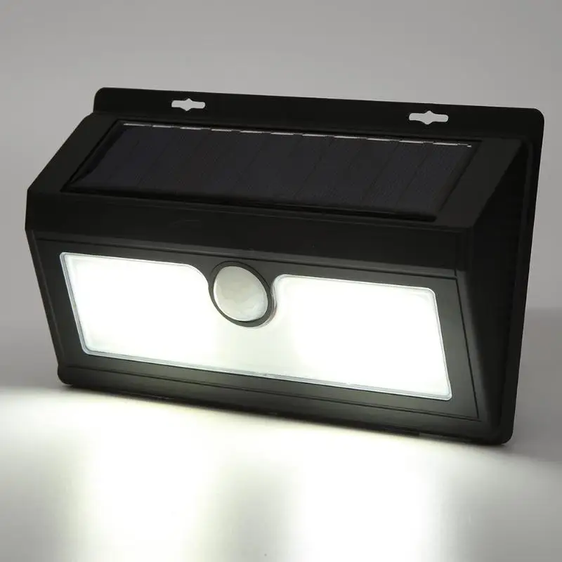 COB 48/55LED солнечной движения Сенсор настенный светильник солнечный светильник уличный светильник на солнечной энергии с Водонепроницаемый садово-уличный светодиодный светильник сада украшения Лидер продаж