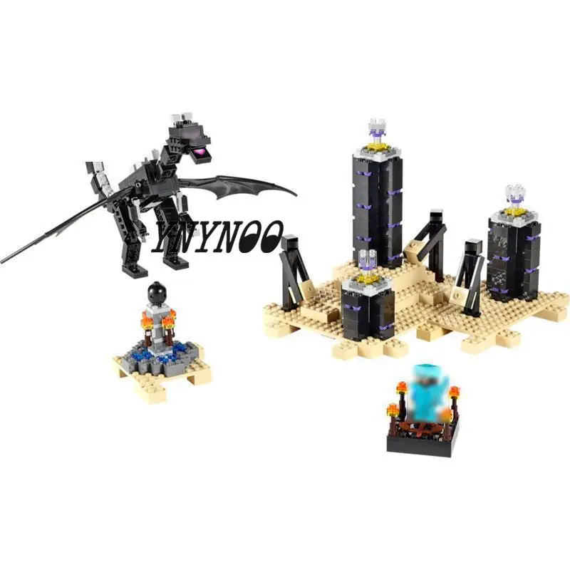 

BELA 10178 Series My World Building Blocks Ender Dragon Bricks Educational Birthday Toy Compatible legoinglys 21117
