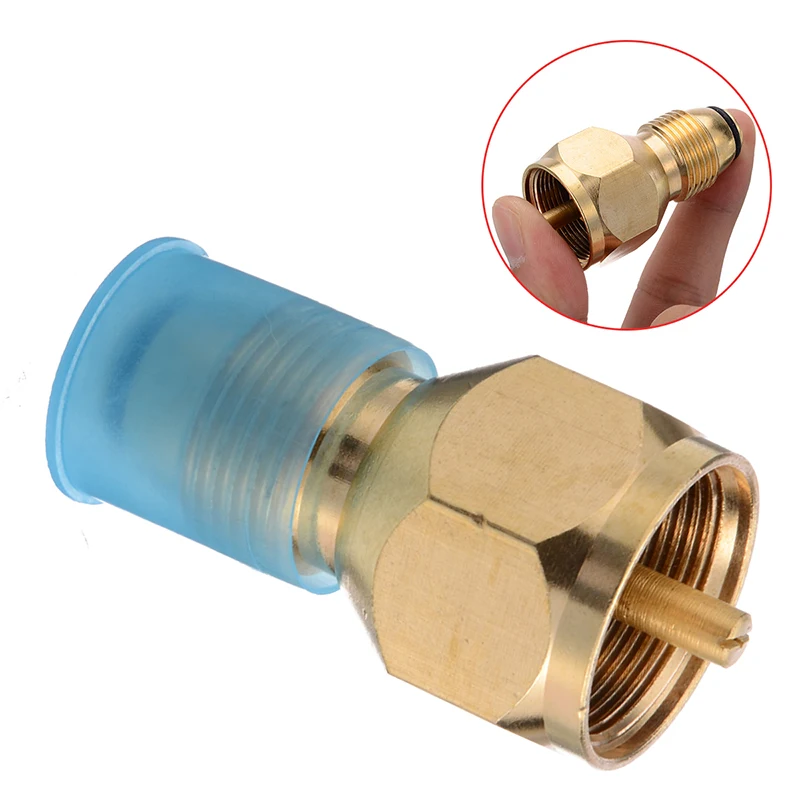 Gas Adapte Propane Refill Adapter Lp Gas 1 Lb Cylinder Tank Regulator  Coupler Outdoor Camping Tool Parts - AliExpress