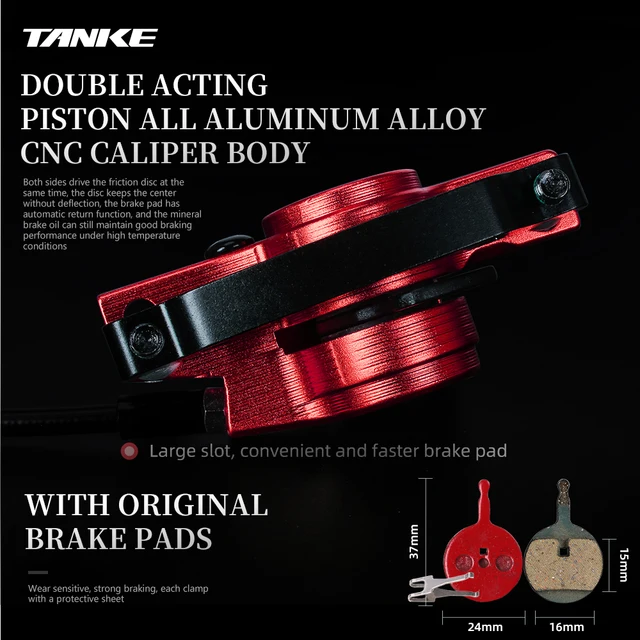 TANKE MTB 유압 디스크 브레이크 세트: 산악 자전거 업그레이드