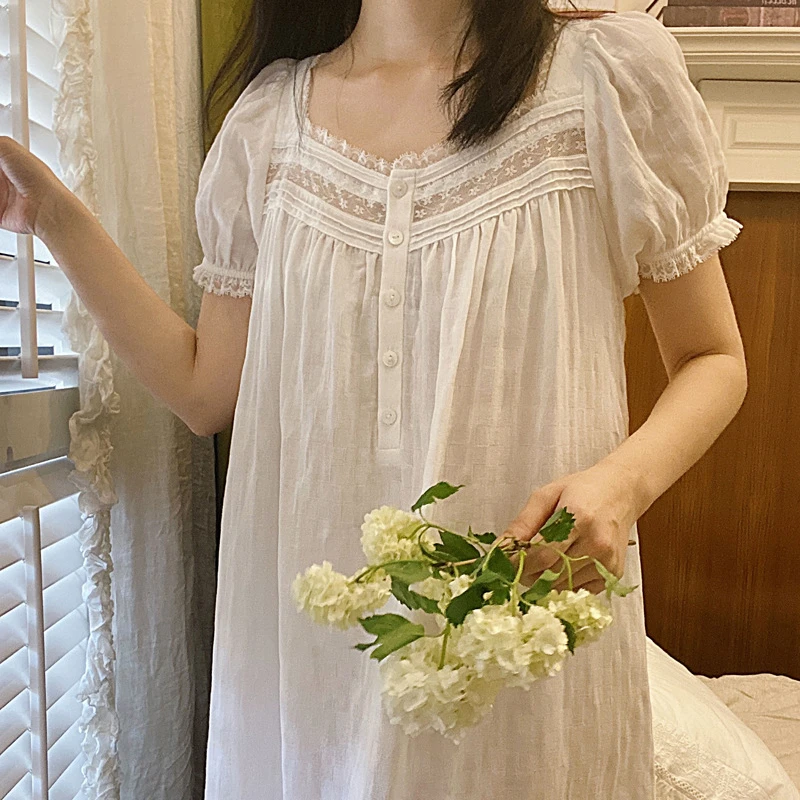 Victorian Style Nightgowns Victorian Night Dress Women Summer