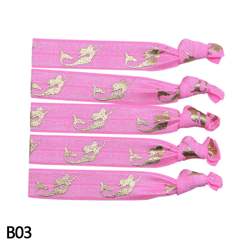 B03 Mermaid rose 10 шт. надпись «Bride Tribe» девичник волос Веревка девичник браслет с надписью "Bride To Be" племени повязка на руку для волос аксессуары для свадебного декора - Цвет: B03 Mermaid rose