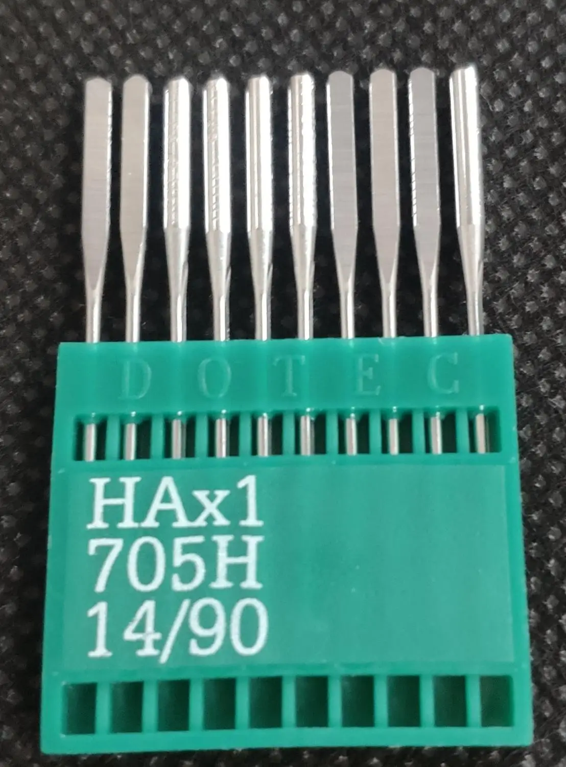 DOTEC универсальные иголки HA x 1130/705H 15x1 Размер #9 #11 #12 #14 #16 #18 для singer Jumi brother bernina pfaff elna