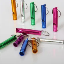 Дорожный стоящий свисток для выживания, уличные принадлежности, потерявший запрос на помощь, свисток для рта из алюминиевого сплава, коллекция свисток