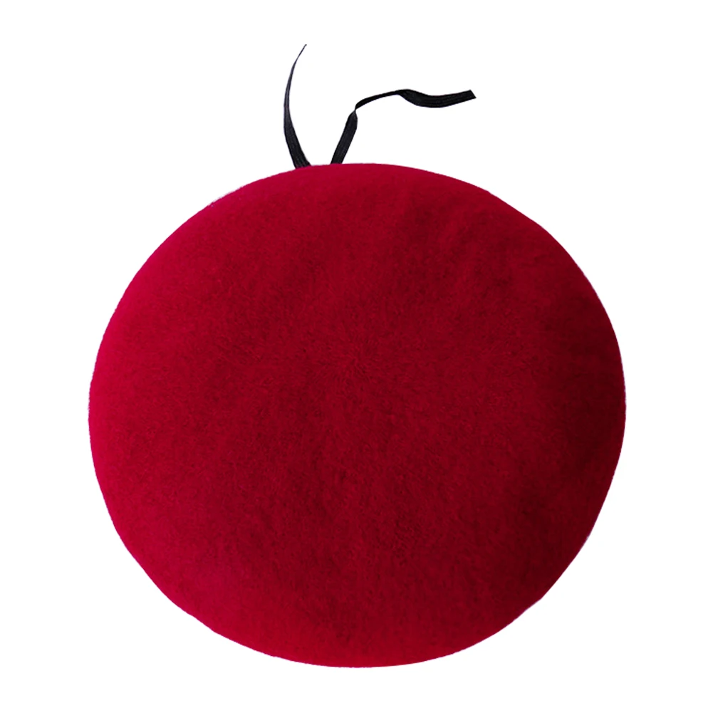 Для мужчин и женщин художников Весна плоские Твердые Мягкие Шапки Шерсть фетр Мода художника Стиль Регулируемая Крышка берет купол подарок Винтаж