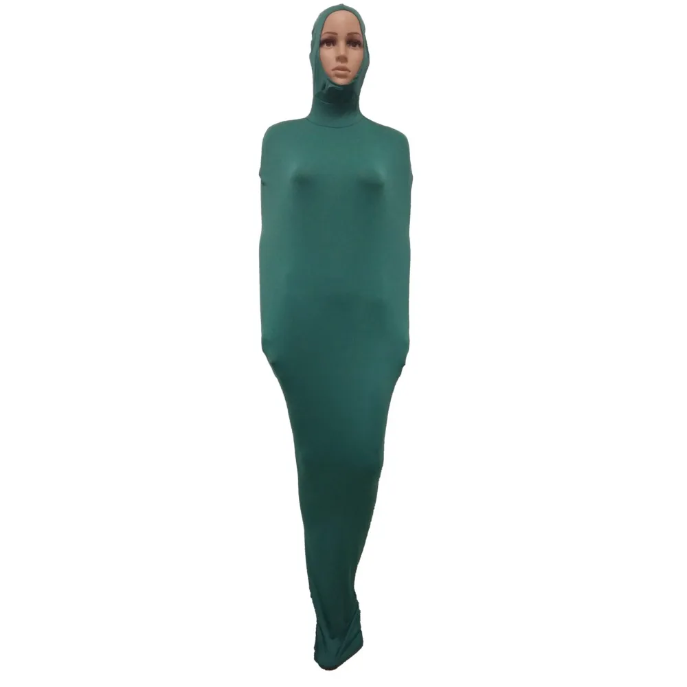 Cosplay Lingerie Donna Bondage Abiti Zentai Suit Full Tight Body Mummy Bag Stage Puntelli Sexy Adulto Fancy Dress Open Face