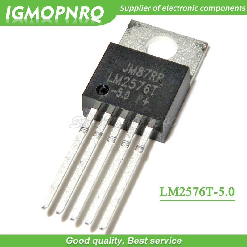 10 шт. импульсный регулятор LM2576T LM2576 TO-220 постоянный ток новый оригинальный