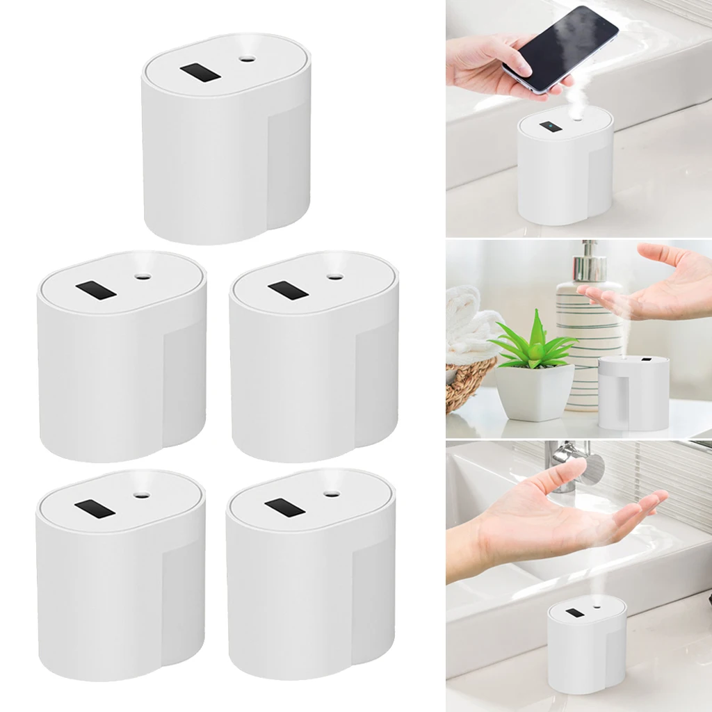 5pcs Automatic Alcohol Sprayer Induction Contactless Sanitizer Dispensers