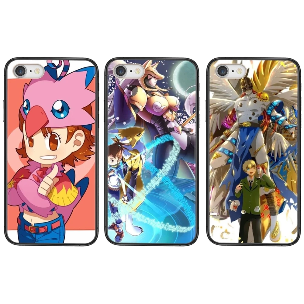Чехол для телефона из мягкого ТПУ Digi Prism Anime Digimon Pinkflo Huawei Honor V40 10X Lite 8x9s 10 20 10i 20i 30 9A 8X