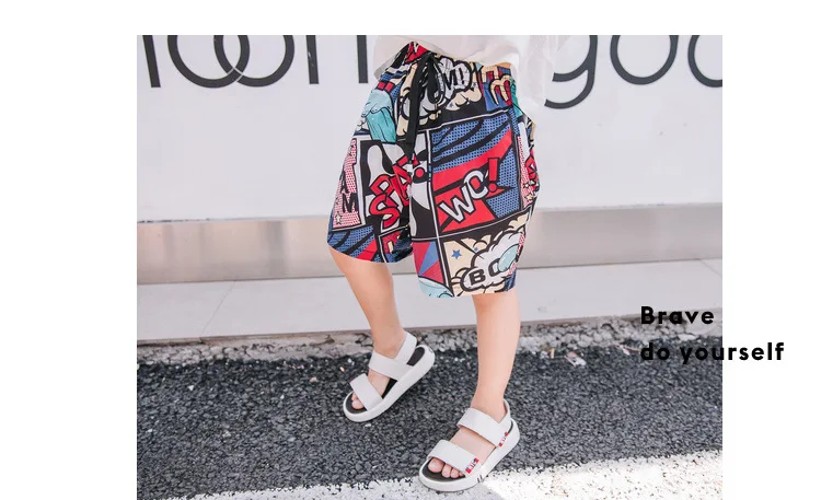 BOY'S Korean-style Shorts Children Western Style Beach Shorts Small CHILDREN'S Baby Fashion Child Summer Pants Thin New Sty