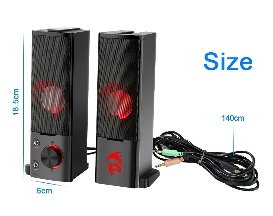 Redragon Orpheus Gs550 Aux 3.5mm Stereo 