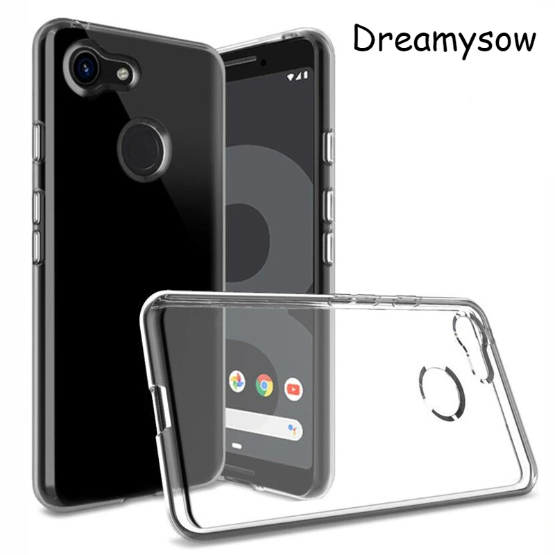 Силиконовый защитный мягкий прозрачный для Google Pixel3 XL Lite Pixel 3 4 XL чехол для Google Pixel 3 Lite/Pixel 3A 4 XL TPU чехол для телефона