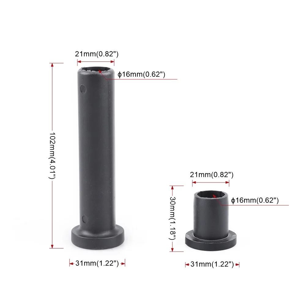 Control Arm Bushings Kit Control Arm Bushing Front Lower Control A-Arm Bushing Kit for Polaris Sportsman 335 400 400L 450 500 570 800 1999-2018 16PCS