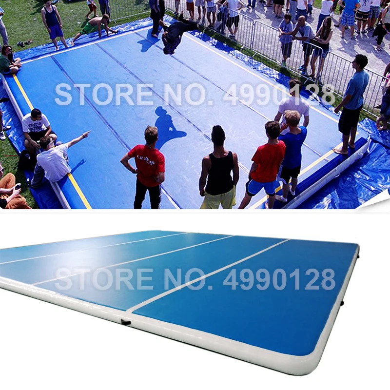 

Inflatable Airtrack 8m Gymnastics Mattress Gym Tumble Mat Floor Yoga Olympics Tumbling Wrestling Yogo Electric Air Pump Indoor