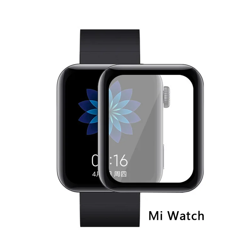 Full Cover Tempered Glass For Xiaomi Mi Watch / MiWatch Lite / Color2 Color  2 Screen Protector Protective Film|Phone Screen Protectors| - AliExpress