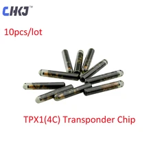 CHKJ 10 шт./лот TPX1 клон ID4C транспондер стекло Автомобильный ключ-чип для JMA ключ крипторазблокированный чип высокого качества