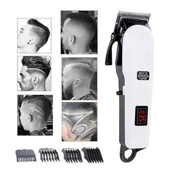 

Professional Stainless Steel Hair Clipper Overcharge And Over Discharge Protection Device Noise Reduction Hair cutter