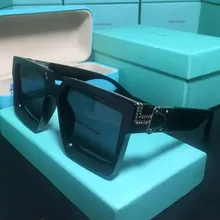 Блестящие золотые Летние Стильные лазерные очки с золотым покрытием, мужские солнцезащитные очки в стиле ретро, унисекс, мужские солнцезащитные очки, 6 цветов