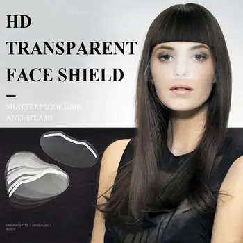 

50pcs/lot Hair Tools Bangs Baffle Anti-breaking Transparent Baffle Hair Salon Eye Protect
