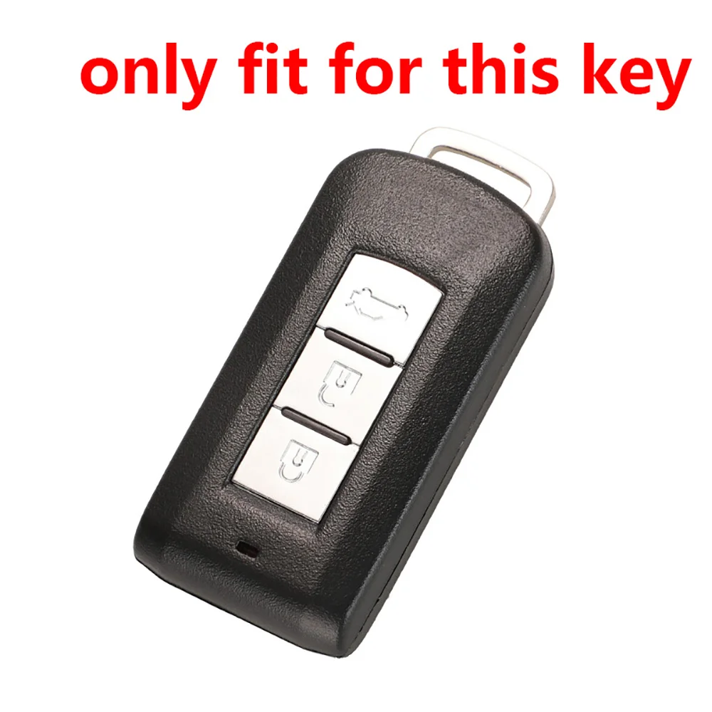 Porta chaves em silicone, acessórios para mitsubishi outlander 3 pajero  sport asx 2019 2020 2013, capa, chaveiro|Estojo de chaves p/ carro| -  AliExpress