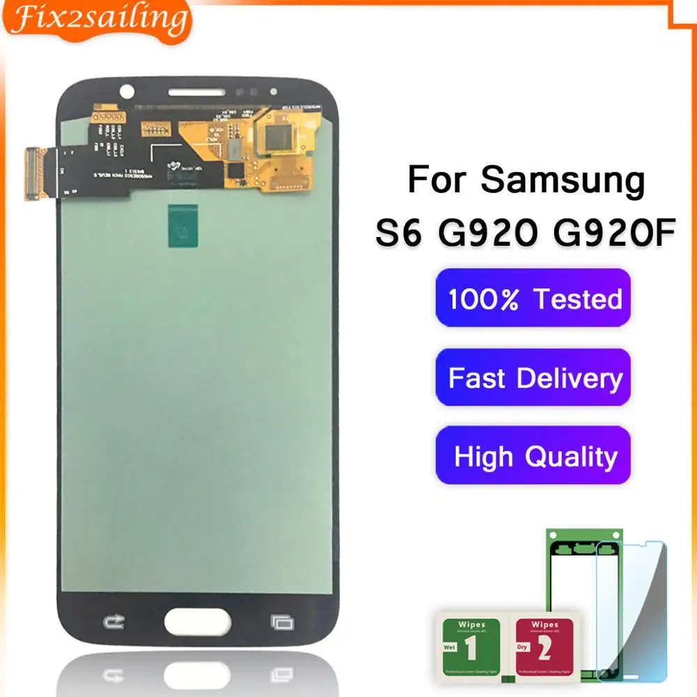 FIX2SAILING 100% протестированный рабочий супер AMOLED ЖК дисплей с сенсорным экраном в
