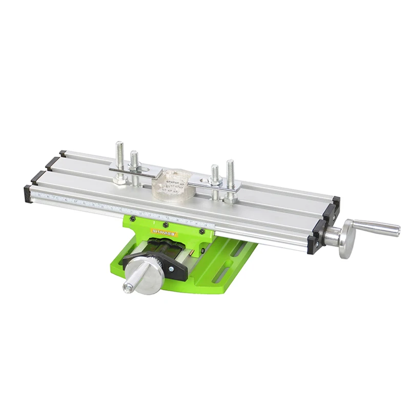 MINI Miniature Precision Multifunction Milling Machine Bench Drill Vise Fixture Worktable X Y-axis Adjustment Coordinate Table